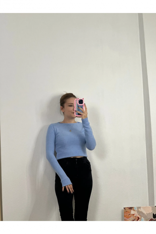 Yumoş Body Bebe Mavisi