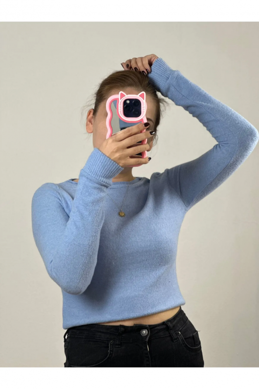 Yumoş Body Bebe Mavisi