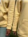 Üç İplik Şardonlu Sweatshirt Sarı Üç İplik Şardonlu Sweatshirt Sarı