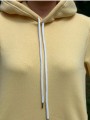 Üç İplik Şardonlu Sweatshirt Sarı Üç İplik Şardonlu Sweatshirt Sarı