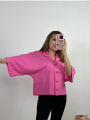 Yarasa Kol Gömlek Pembe