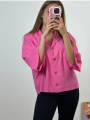 Yarasa Kol Gömlek Pembe