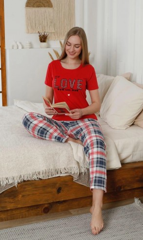 Baskılı Pijama Takımı lowe