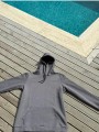 Üç İplik Şardonlu Sweatshirt Unisex Gri