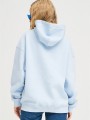 Üç İplik Şardonlu Sweatshirt Unisex Yeşil açık Açık mavi