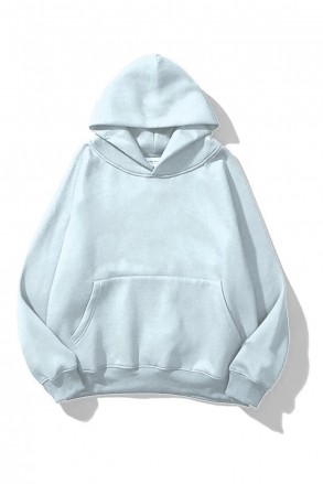 Üç İplik Şardonlu Sweatshirt Unisex Yeşil açık Açık mavi
