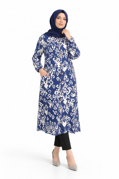 Boydan Düğmeli̇ Tuni̇k