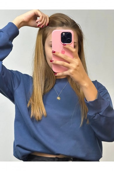 Mevsimlik Sweatshirt Lacivert
