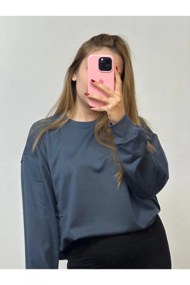 Sweatshirt Petrol Mavisi